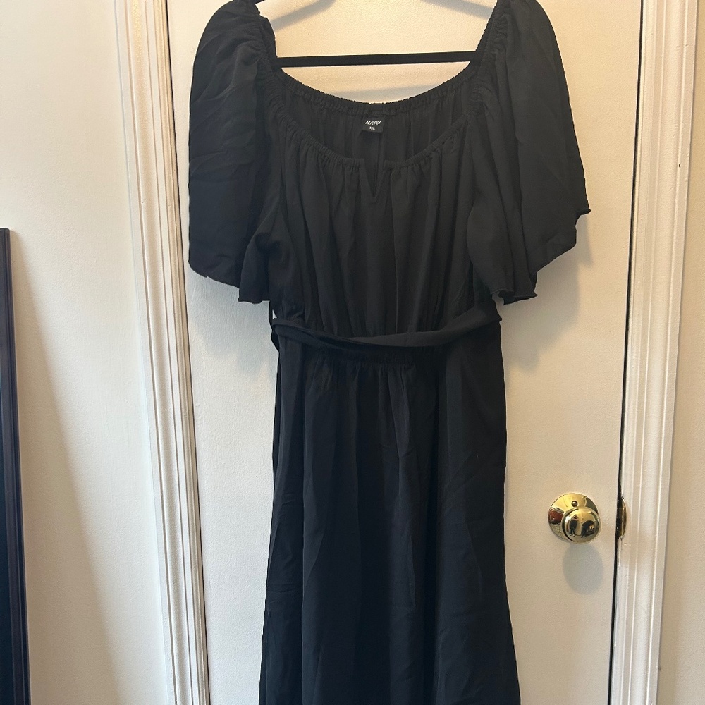 Plus Black Cocktail Dress